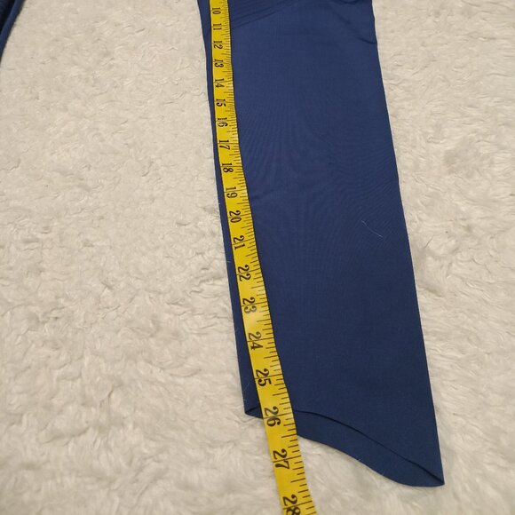 Under Armour Heatgear Women's Blue Compression Leggings Active Workout Size XL - Picture 6 of 8